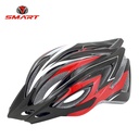 CASCO MTB 25 VENTILACIONES C/VISERA 54-60 CM NEGRO/ROJO