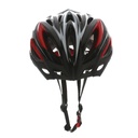 CASCO MTB 25 VENTILACIONES C/VISERA 54-60 CM NEGRO/ROJO