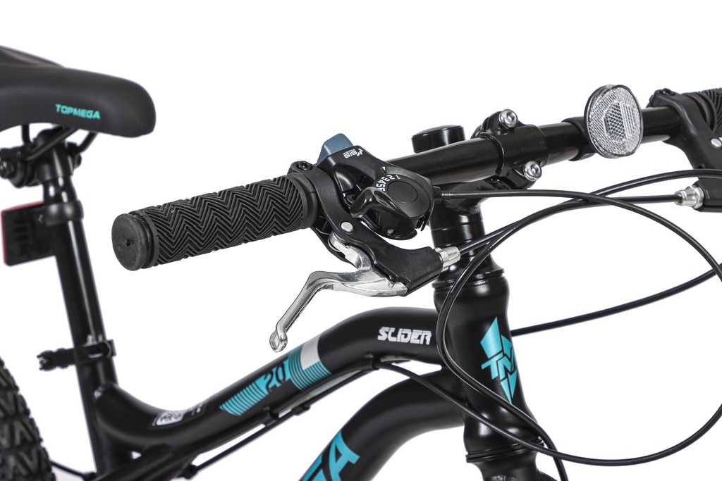 BICICLETA MTB SLIDER R20 7VEL. NEGR/CELESTE