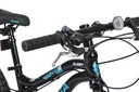 BICICLETA MTB SLIDER R20 7VEL. NEGR/CELESTE