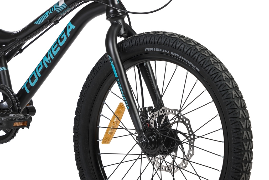 BICICLETA MTB SLIDER R20 7VEL. NEGR/CELESTE