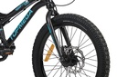 BICICLETA MTB SLIDER R20 7VEL. NEGR/CELESTE