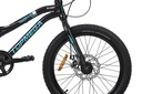 BICICLETA MTB SLIDER R20 7VEL. NEGR/CELESTE