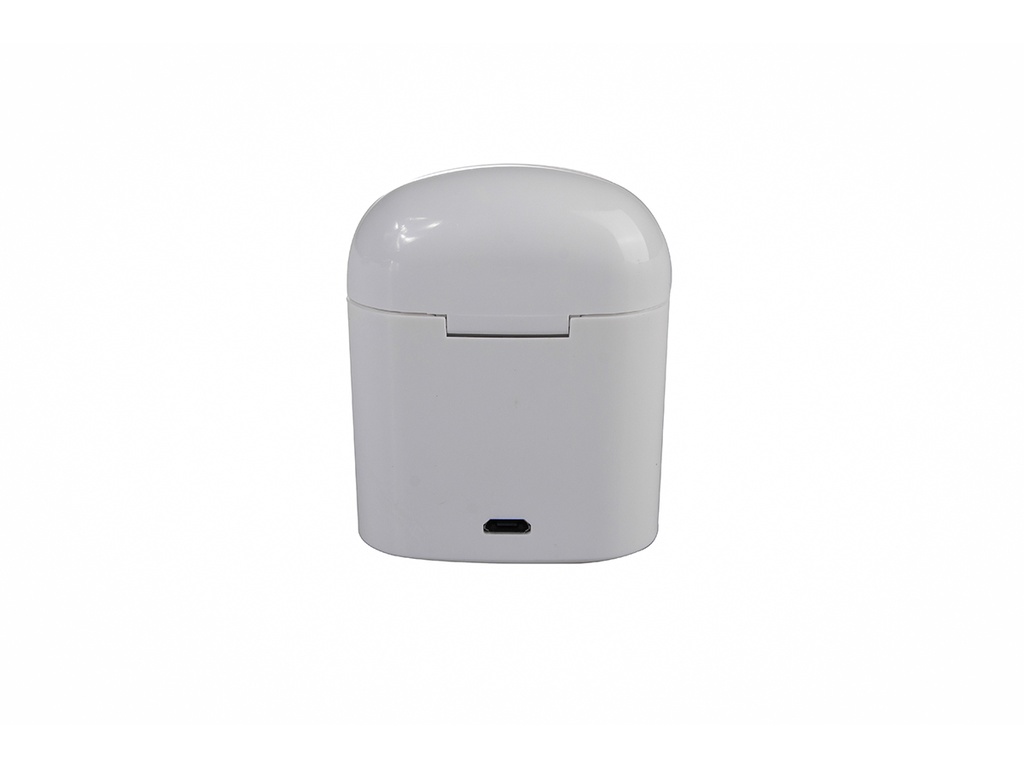 *AURICULAR BLUETOOTH EARBUD C/ESTUCHE D CARGA BLANCO TOPMEGA