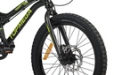 BICICLETA MTB SLIDER R20 7VEL. NEGRO/AMARILLO