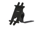 PORTA CELULAR AJUSTABLE SILICONA NEGRO TOPMEGA