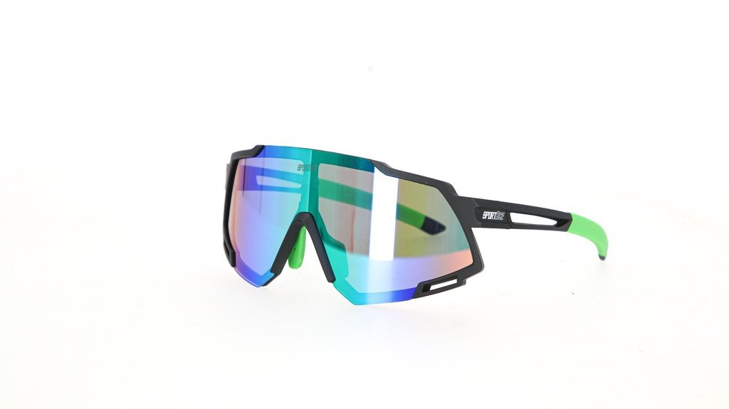 GAFA CICLISMO SA-838 SPORTACE VERDE/NEGRO C/ESTUCHE 3 CRISTALES