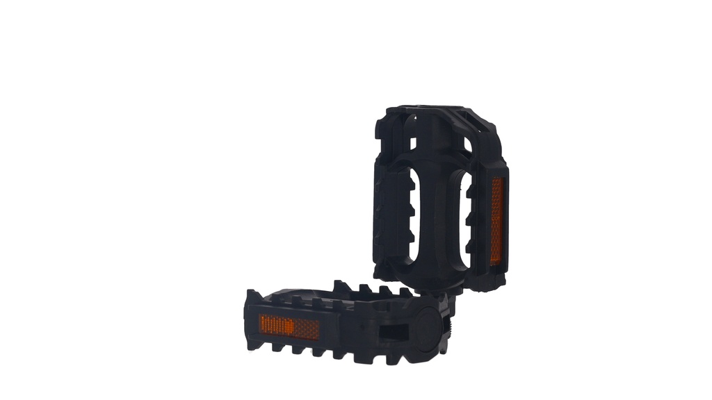 *PEDAL MTB PLASTICO BOLILLA NEGRO 110X82MM 9/16" SPORTACE