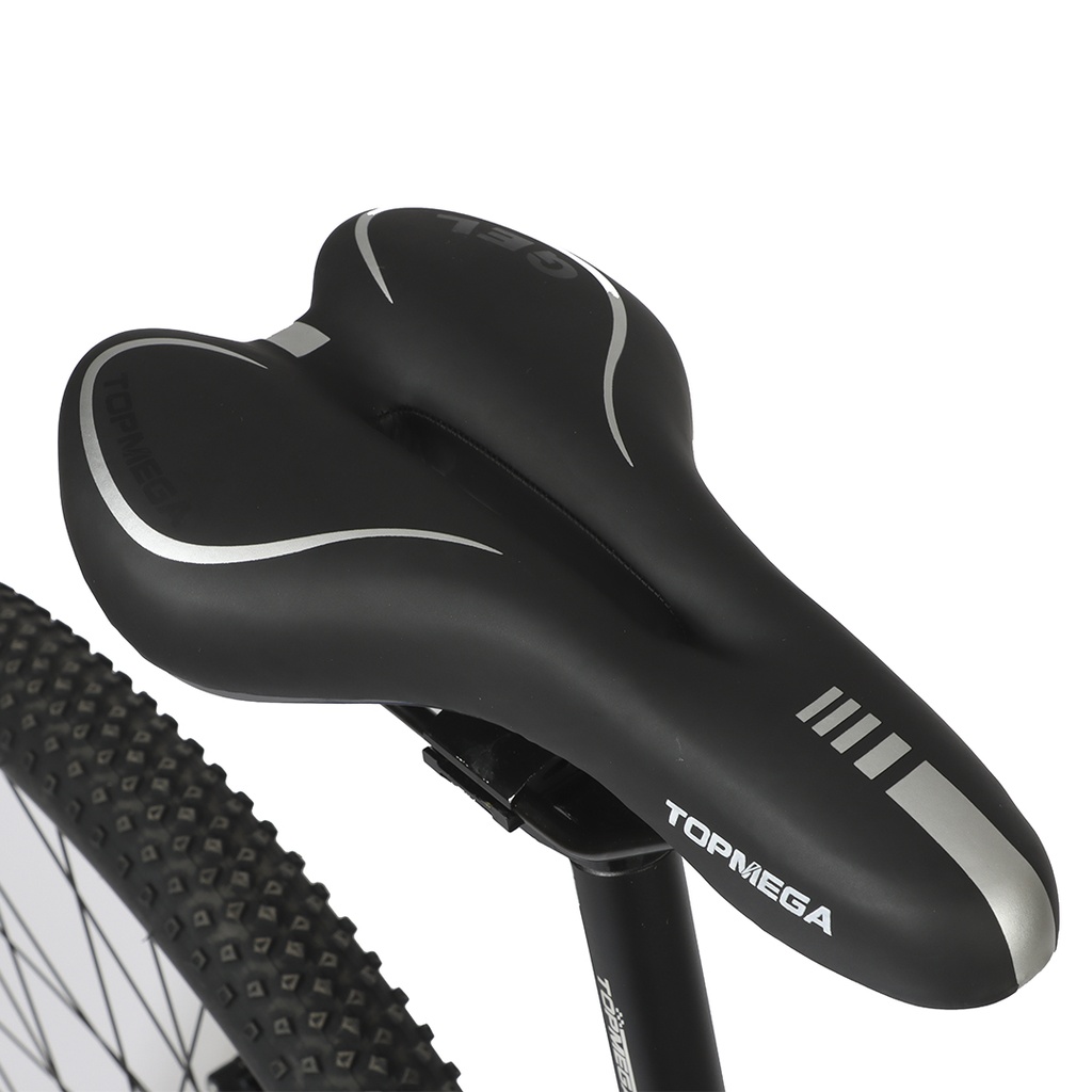 BICICLETA MTB REGAL ALUMINIO R29 21V NEGRO VERD/CEL/AMA M