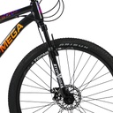 BICICLETA MTB REGAL ALUMINIO R29 21V NEGRO FUCSIA/NAR S