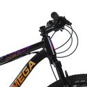 BICICLETA MTB REGAL ALUMINIO R29 21V NEGRO FUCSIA/NAR S