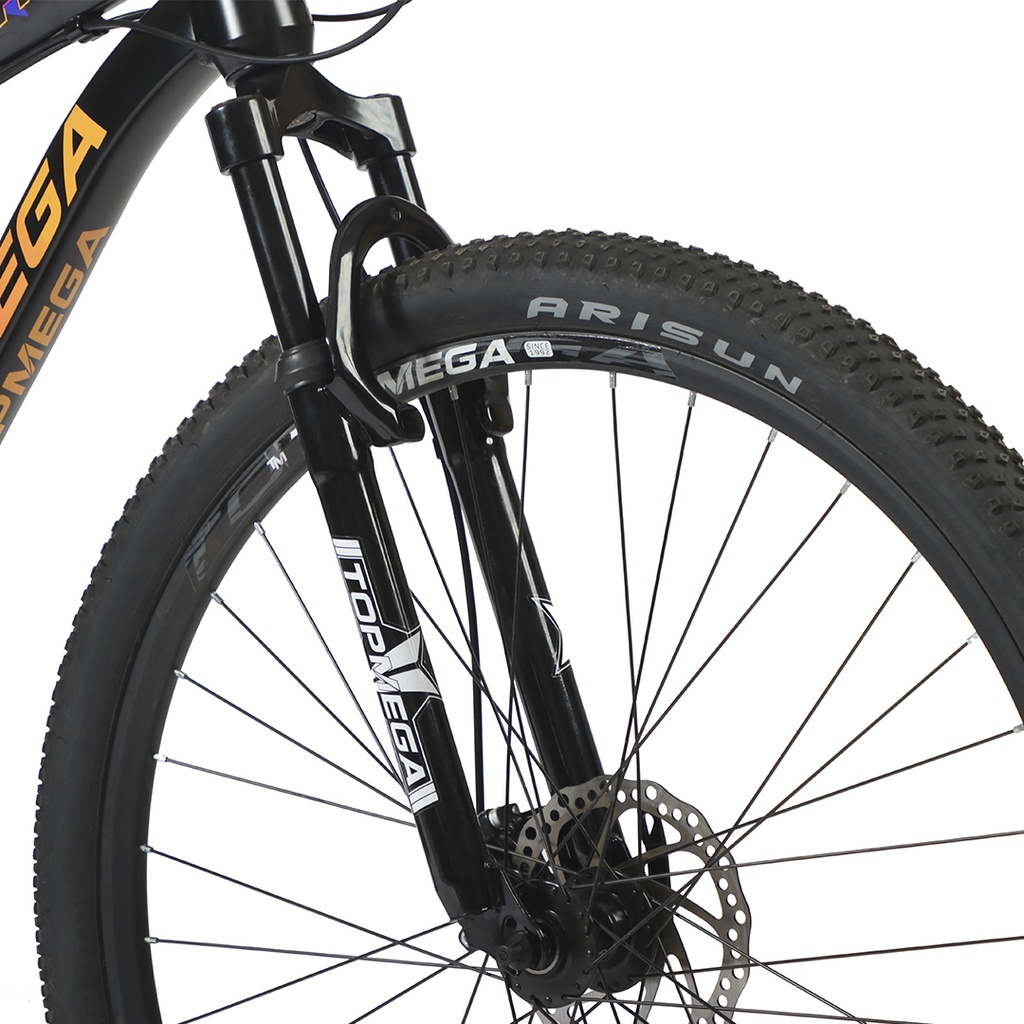 BICICLETA MTB REGAL ALUMINIO R29 21V NEGRO FUCSIA/NAR S