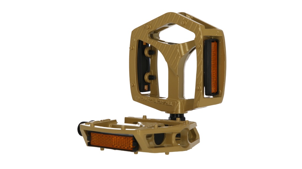 PEDAL BMX/MTB ALUMINIO DU DORADO 115X98 9/16" TOPMEGA