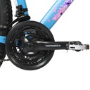 BICICLETA MTB REGAL ALUMINIO R29 21V CELESTE AMA/ROSA S