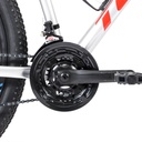 *BIC MTB TOTEM ACERO 21VEL SUNRUN/SHENG GRIS/ROJO TALLE M