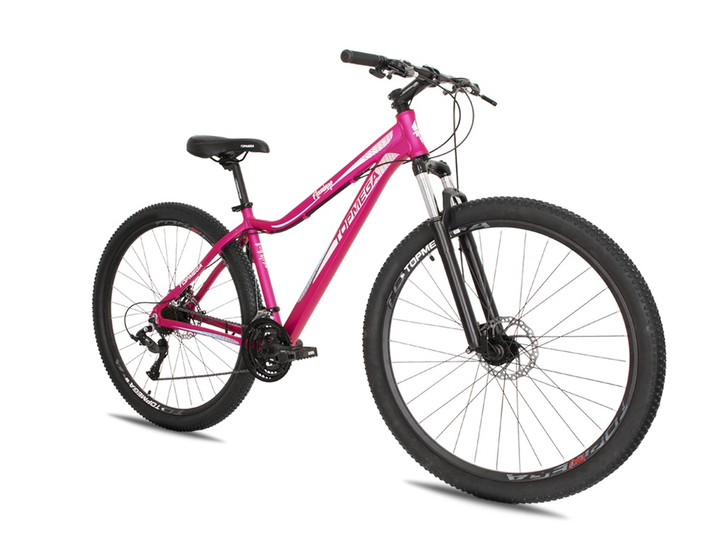 BICICLETA MTB FLAMINGO R29 21VEL FUXIA/BLANCO TALLE M