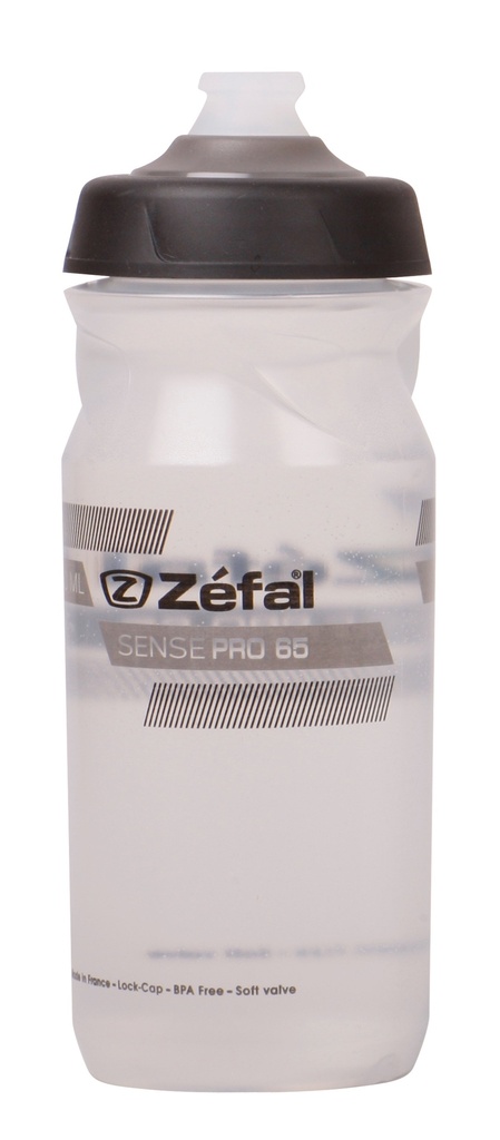 CARAMAÑOLA 650 ML SENSE PRO 65 ZEFAL GRIS/NEGRO