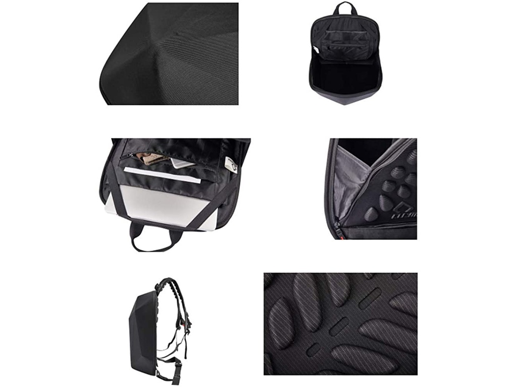 MOCHILA RIGIDA PARA MOTOCICLISTA 69*67*55cm 30LT.