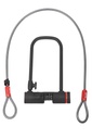 CANDADO U COMBINACION CON CABLE K-TRAZ U13 ZEFAL