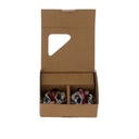 PEDAL AUTOMATICO ZERAY ZP-108S ALUMINIO MTB 9/16 RULEMAN ROJO