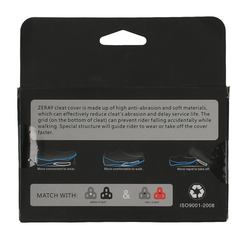 PROTECTOR DE CALAS ZERAY SC-05 GOMA PU NEGRO