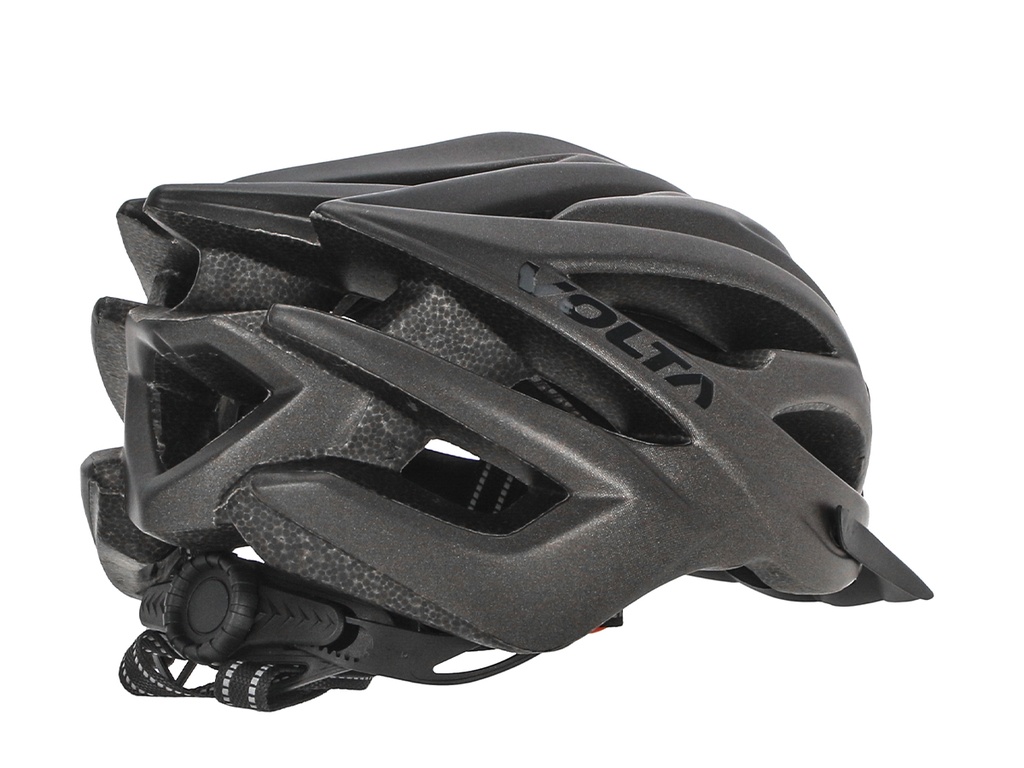 CASCO MTB VOLTA GRIS/NEGRO 20 VENT C/REG M
