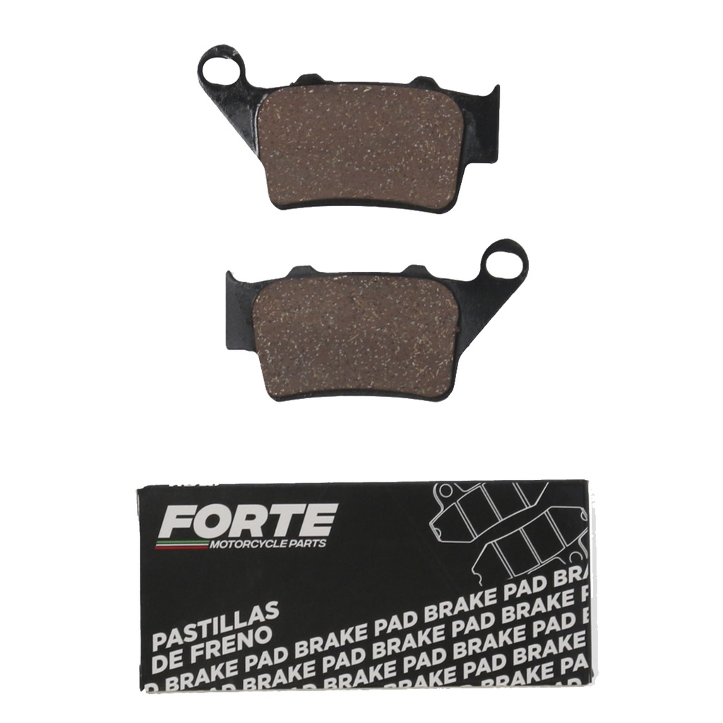 PASTILLA FRENO TRASERA BAJAJ ROUSER NS 200 FORTE JGO