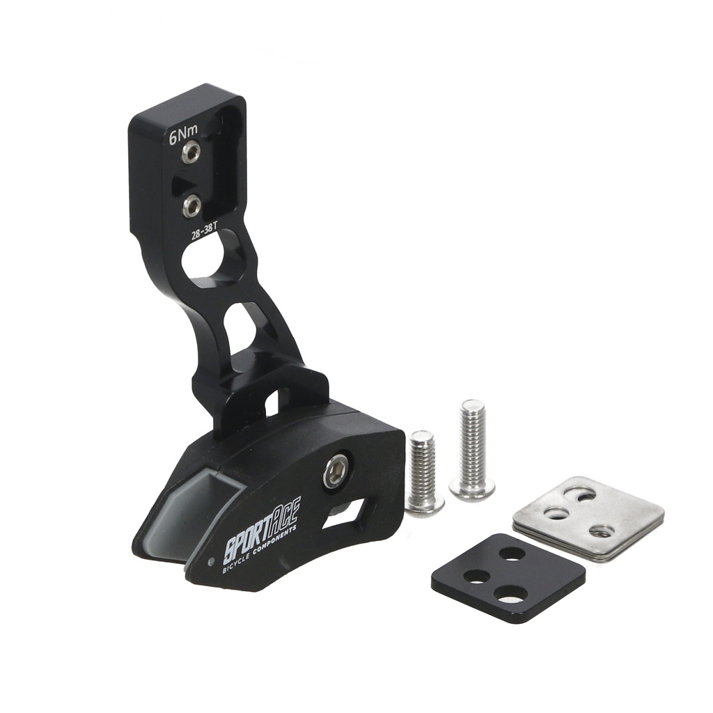 GUIA CADENA MONTAJE DIRECTO 28-38T CNC ALUM/PLAST SPORTACE