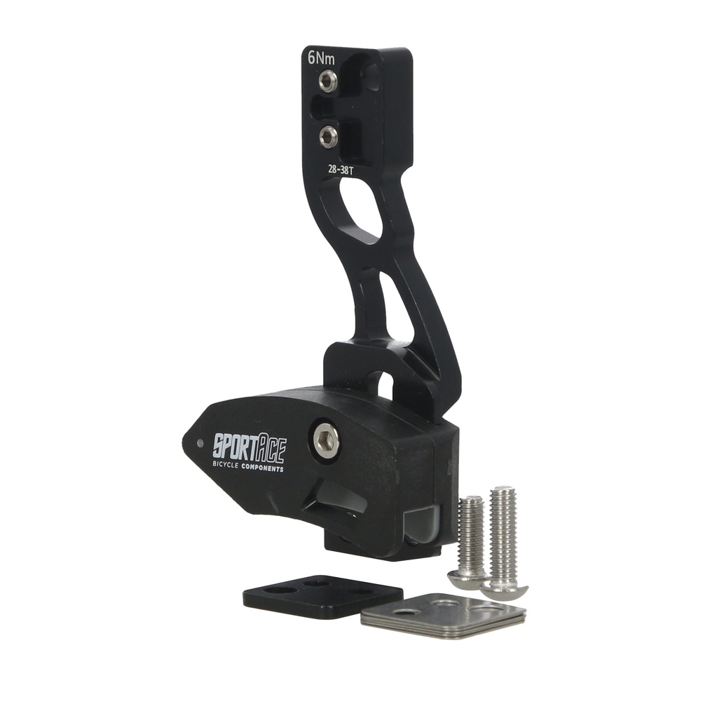 GUIA CADENA MONTAJE DIRECTO 28-38T CNC ALUM/PLAST SPORTACE