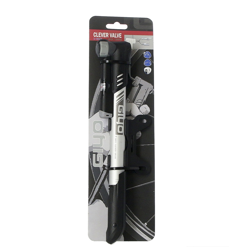 INFLADOR DE MANO GIYO GP-94C DOBLE ACCION VALVULA INTELIGENT