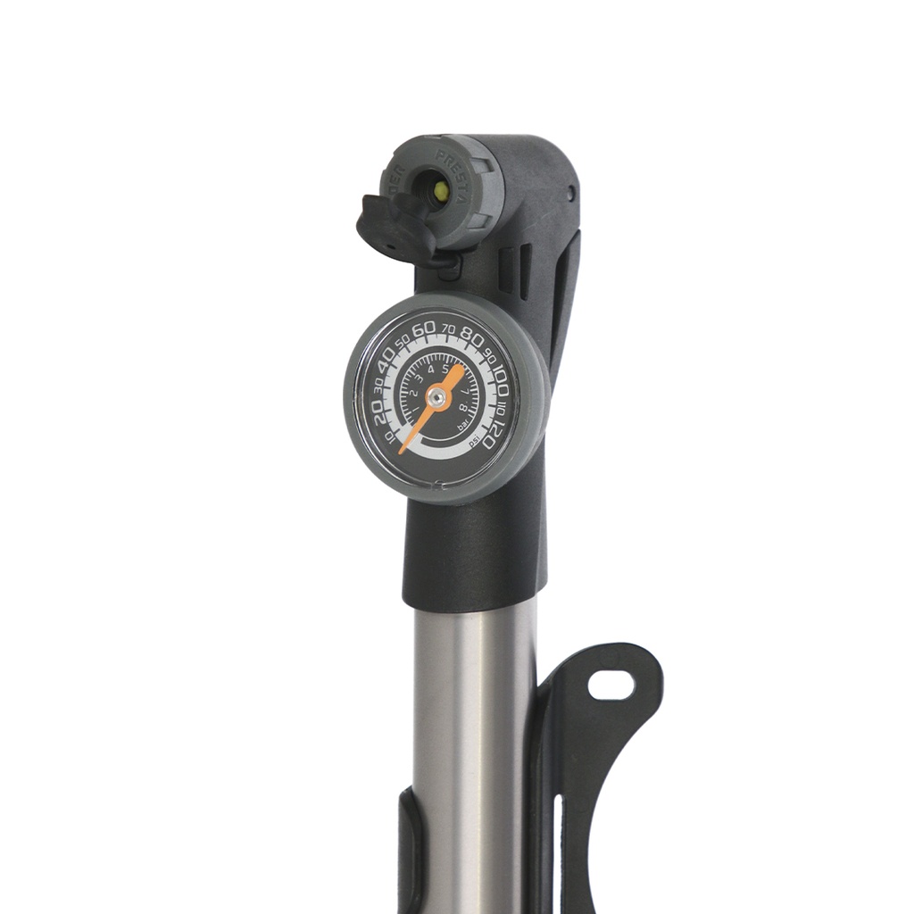 INFLADOR DE MANO GIYO GP-993 ALUM. VALV 2 EN 1 ALTA PRESION