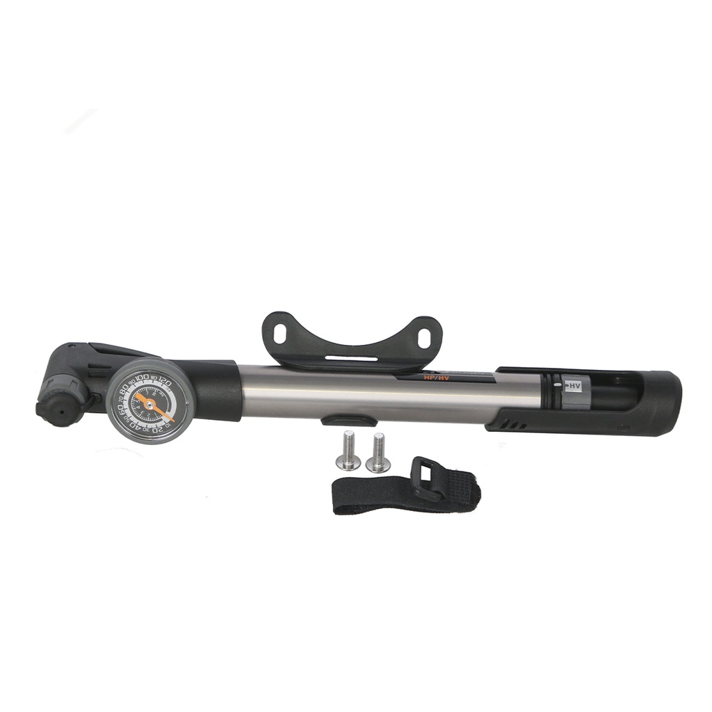 INFLADOR DE MANO GIYO GP-993 ALUM. VALV 2 EN 1 ALTA PRESION
