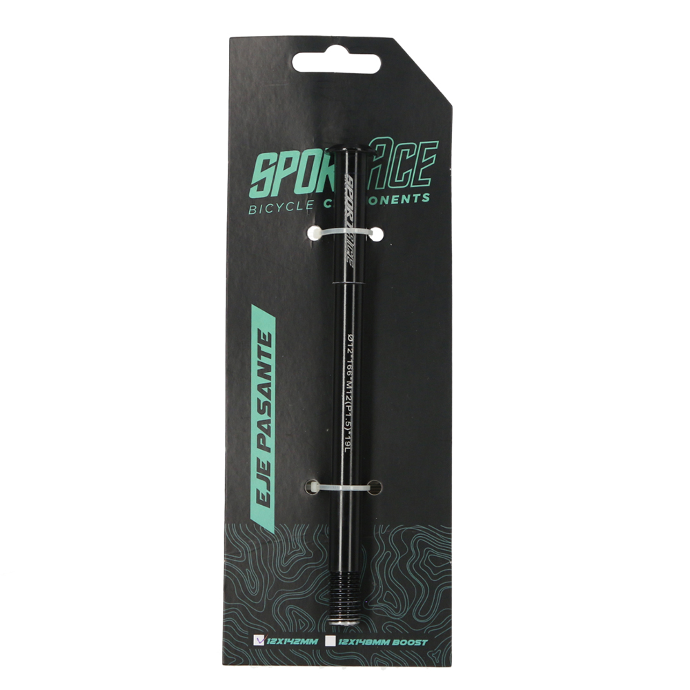 EJE PASANTE TRASERO 12X142 166MM 1.5 SPORTACE