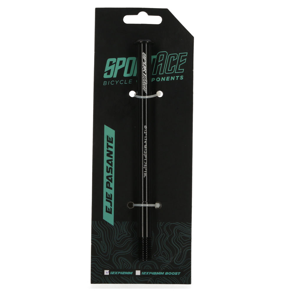 EJE PASANTE TRASERO 12X142 174MM 1.75 SPORTACE