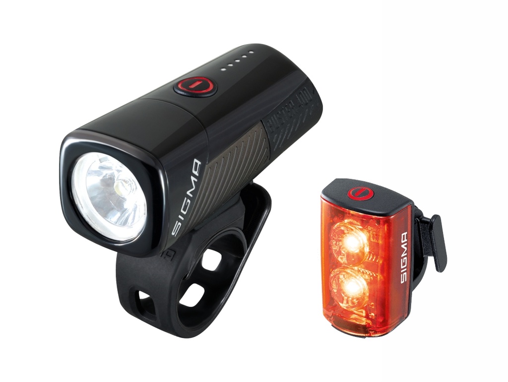 LUZ DELANTERA BUSTER 400 + TRASERA RL 80 SIGMA