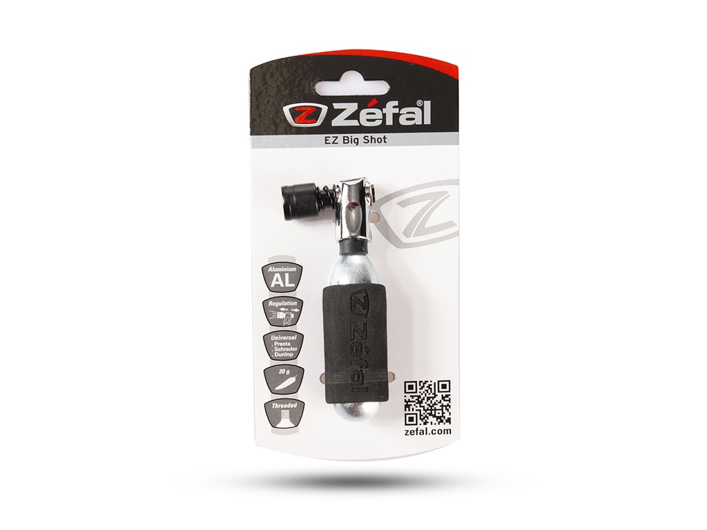 INFLADOR PICO/GARRAFA CO2 EZ BIG SHOT ZEFAL