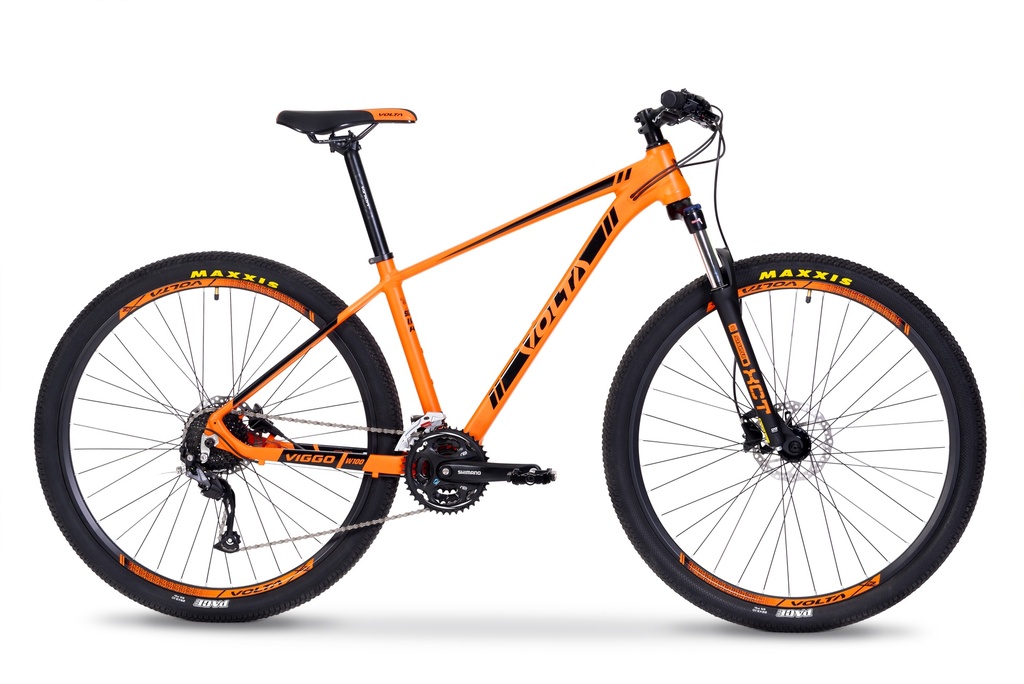 BICICLETA MTB VIGGO ALUMINIO NARANJA/NEGRO ALTUS 27VEL 29ER M G1