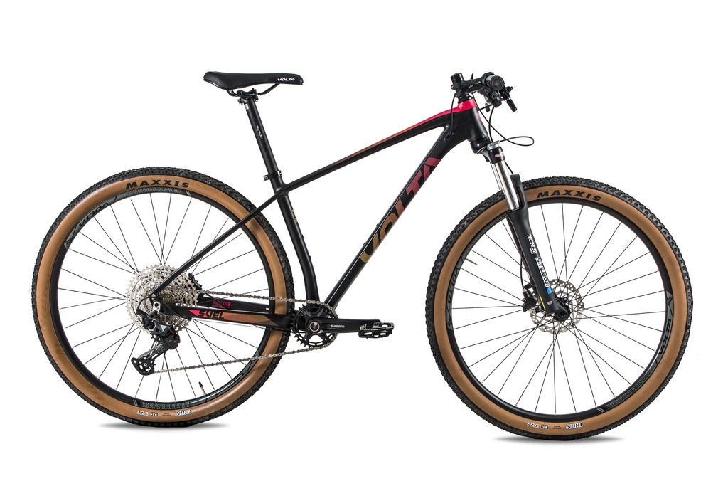 BICICLETA MTB SVEL ALUMINIO X6 NEGRO/ROJO/AMARILLO SLX 12VEL 29ER L G2