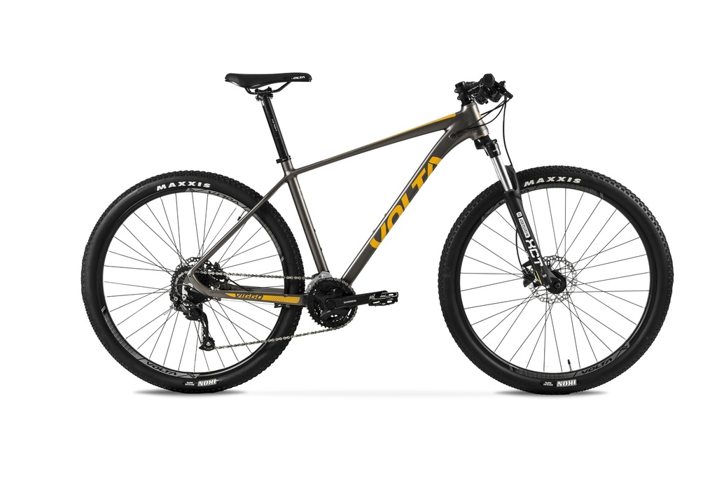 BICICLETA MTB VIGGO ALUMINIO GRIS/AMARILLO ALTUS 27VEL 29ER L G1
