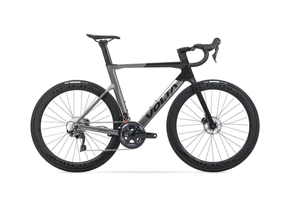 BICICLETA RUTA VOLTA RADON ULTEGRA CARBONO 22VEL 700C NEGRO T56