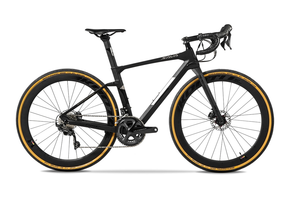 BICICLETA SAVA RUTA CARBONO R11 ULTEGRA 2X11VEL NEGRO/GRIS T56