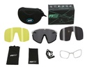 GAFA CICLISMO SA-888 SPORTACE BLANCO/NEGRO (LENTE AMARILLO) C/ESTUCHE 3 CRISTALES