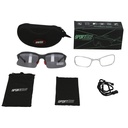 GAFA CICLISMO SA-108 SPORTACE NEGRO/ROJO C/ESTUCHE