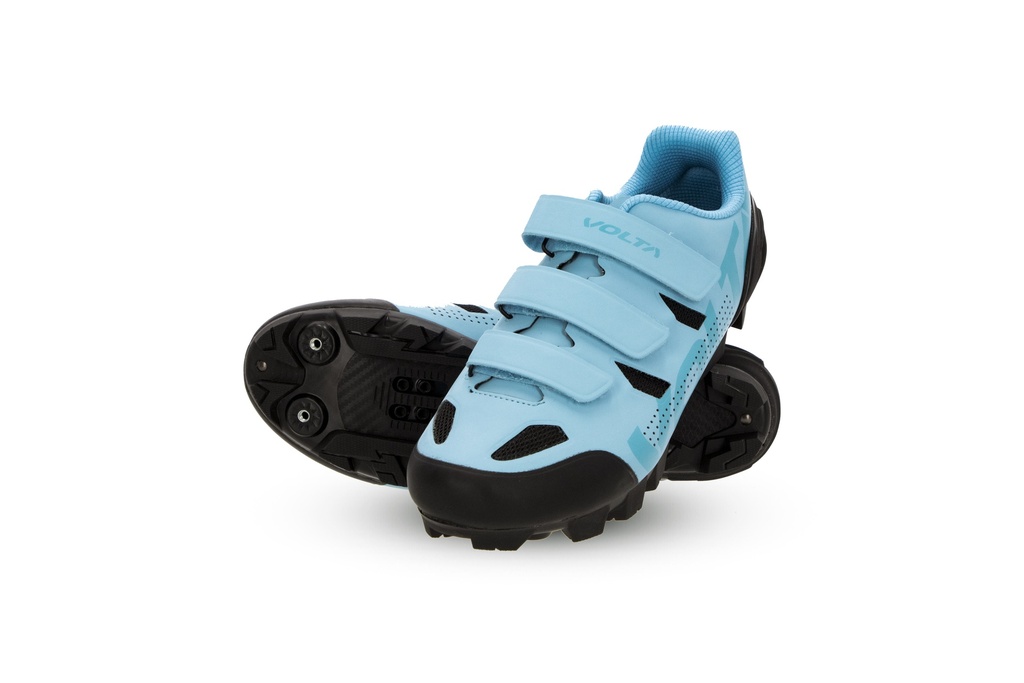 ZAPATILLA MTB VOLTA MTB CELESTE/NEGRO ABROJO 45