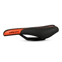 ASIENTO MTB/RUTA 270x150MM NEGRO/NARANJA SIN GRAMPA