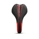 ASIENTO MTB/RUTA 270x150MM NEGRO/ROJO SIN GRAMPA