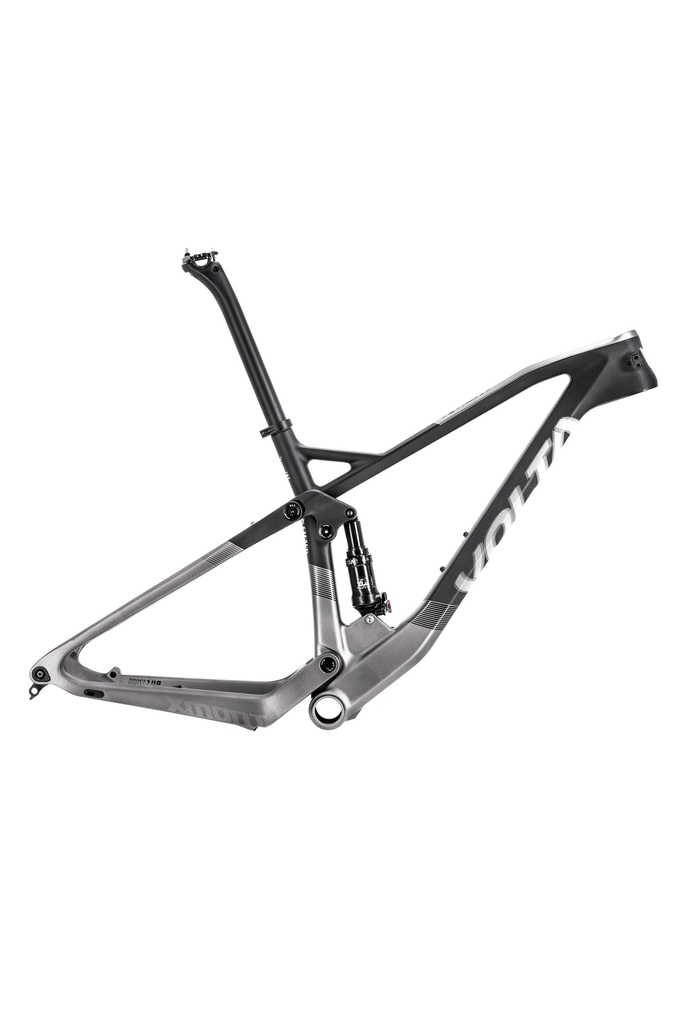 FRAMESET XMONT CARBONO MTB DOBLE SUSPORT FOX DPS NEGRO/GRIS S