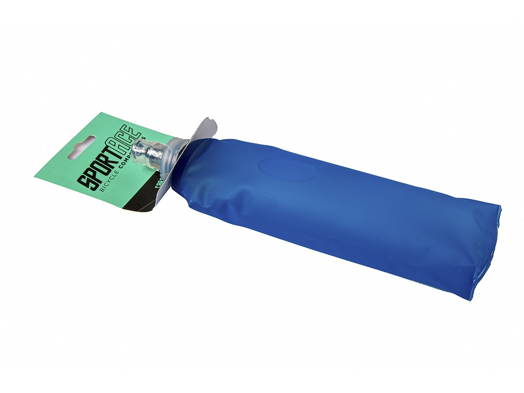 BOTELLA FLEXIBLE 500ML SPORTACE AZUL