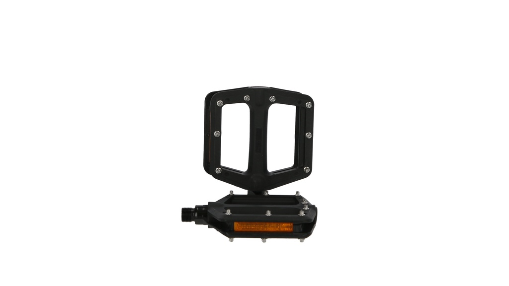 PEDAL PVC BMX/MTB DU NEGRO PINES 108X103 9/16" SPORTACE