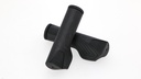PUÑO MTB ERGONOMICO TPR/PVC 130MM NEGRO SPORTACE S1